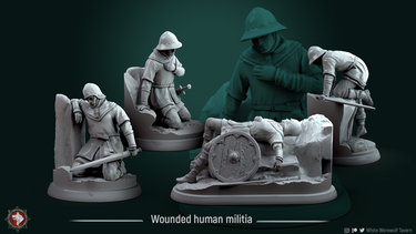 Wounded Human Militia Bundle